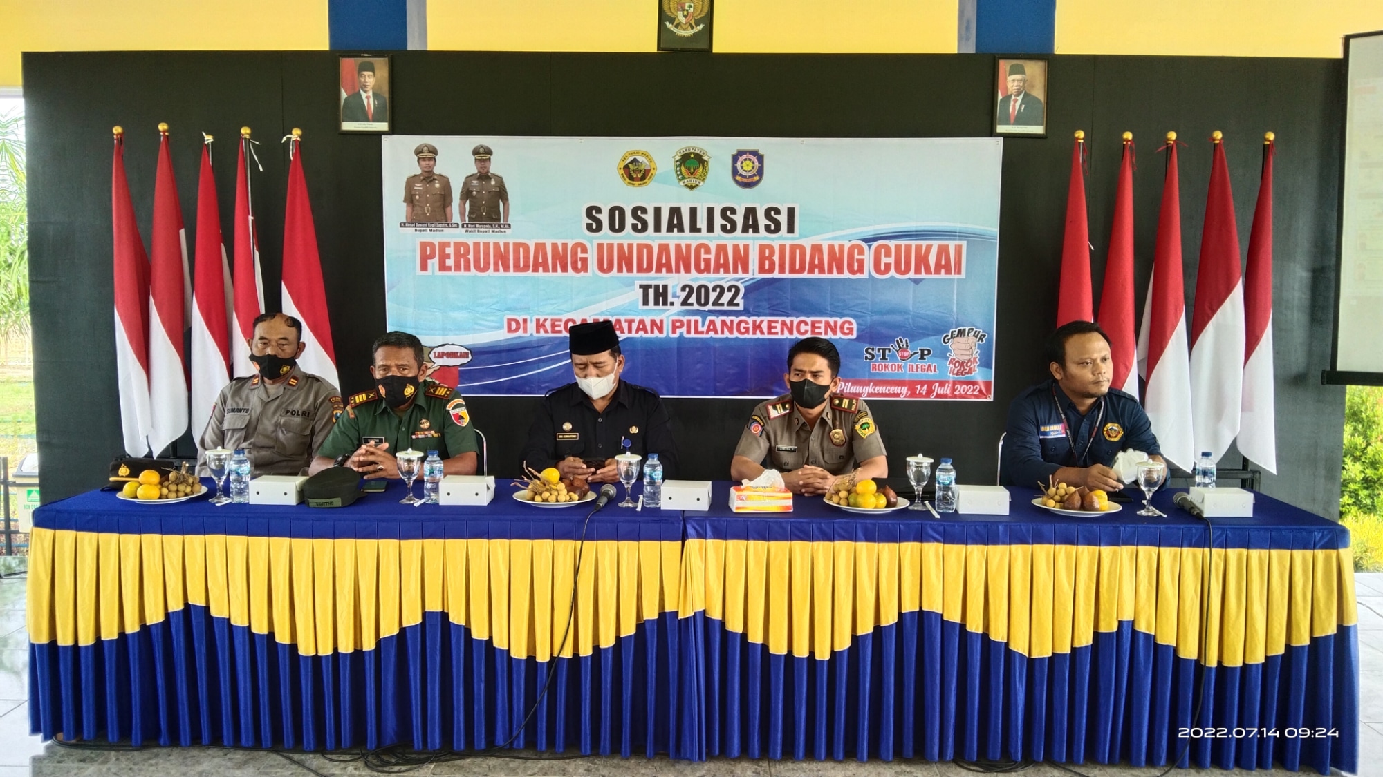 Cegah Peredaran Rokok Ilegal, Pemerintah Kabupaten Madiun Gelar Sosialisasi Bersama Kepala Desa dan Petani Tembakau