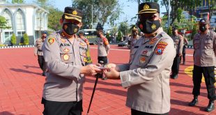 Kapolres Gresik Rayakan Ulang Tahun Puluhan Personel dan Beri Pesan Kamtibmas