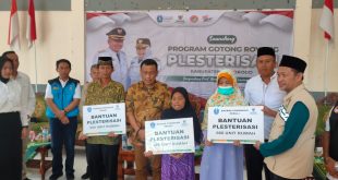 Bupati Ponorogo Launching Plesterisasi di Desa Mojopitu