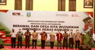 Ketua KPK RI Bersama Forkopimda Jatim Buka Sosialisasi dan Bimbingan Teknis Program Desa Anti Korupsi