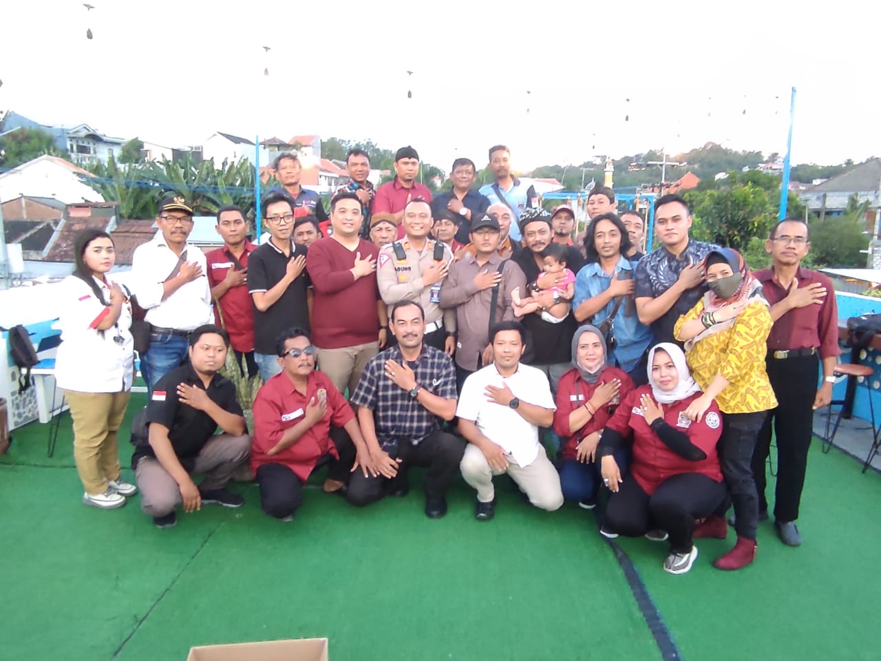 Perkuat Sinergitas Polres Gresik Ngopi Bareng Bersama Awak Media Media Seputar Kita 0052