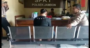 Empat Pelaku Pencuri Berhasil di Amankan Petugas Polsek Jambon Saat Beraksi di Toko Maharani Jambon