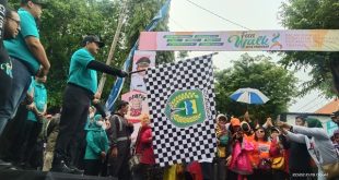 Sosialisasikan Perundang-Undangan Cukai, Pemkot Madiun Gelar Fun Walk