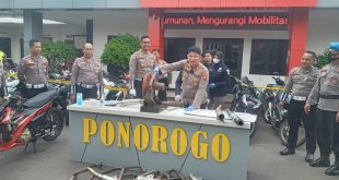 Jelang Nataru, Polres Ponorogo Jaring Puluhan Kendaraan Tidak Sesuai Spek