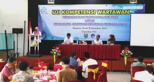 Dinas Kominfo Magetan Fasilitasi UKW Untuk Tingkatkan Profesionalisme Wartawan