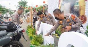 Persiapkan Kunker Kapolda Jatim, Kapolres Ponorogo Cek Pos Pengamanan Nataru