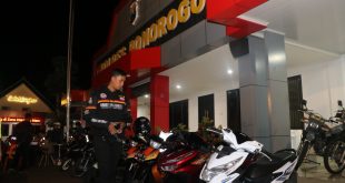 Satlantas Polres Ponorogo Amankan Puluhan Motor