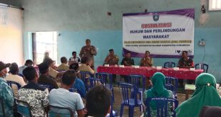 Dukung Terwujudnya Desa Bersih Narkoba, Kapolsek Mlarak Berikan Penyuluhan Bidang Hukum