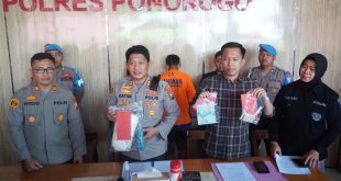 Polres Ponorogo Berhasil Ringkus Komplotan Pencuri Gabah