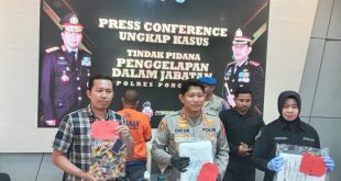 Diduga Tilep Uang 1Milyar Milik Perusahaan, Seorang Sales di Ponorogo Diamankan Polisi