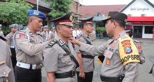 Kapolres Ponorogo Pimpin Sertijab Kabag Dan Kapolsek