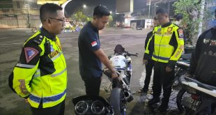 Pakai Knalpot Brong, 30 Motor Diamankan Polres Ngawi