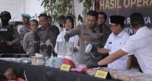 Hasil Ungkap Kasus Ops Pekat Semeru 2023 Polresta Malang Kota Musnahkan Ribuan Botol Miras