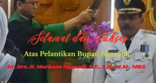 Ketua DPC Paravetindo Cabang Nganjuk Mengucapkan, Selamat Atas Pelantikan Bupati Nganjuk