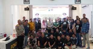 Kapolres Ponorogo Gelar Piramida Bareng Awak Media