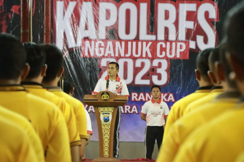 Turnamen Bulu Tangkis Kapolres Nganjuk Cup 2023 Resmi Dibuka 