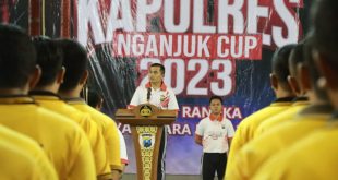 Turnamen Bulu Tangkis Kapolres Nganjuk Cup 2023 Resmi Dibuka 