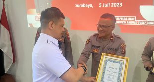 Polres Nganjuk Raih Juara 3 Lomba Pelayanan 110 Tingkat Polda Jatim