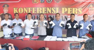 Polres Tuban Berhasil Ungkap Narkoba, Tersangka Pengedar dan Puluhan Ribu Butir Carnophen Disita