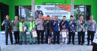 Harkamtibmas Polres Bojonegoro Gelar Cangkrukan Kamtibmas Bareng Warga 