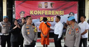 Polres Nganjuk Amankan Pelaku Pembunuhan