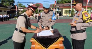 Sertijab Dua PJU, Ini Pesan Kapolres Magetan