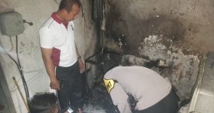 Mesin Pencetak Foto Di Toko Grecia Terbakar, Diduga Akibat Konsleting Listrik