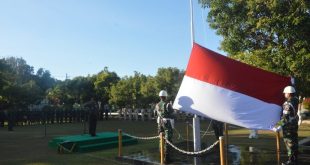 Upacara Bendera 17 Juli 2023, Kasdim 0802/Ponorogo Baca Amanat Panglima TNI