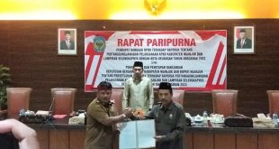 DPRD Nganjuk Sahkan Raperda Pertanggung Jawaban APBD 2022