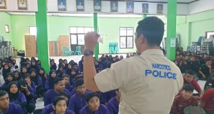 Sasar Sekolah, Polres Nganjuk Lakukan Penyuluhan Bahaya Narkoba