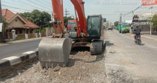 Ada Dugaan Korupsi Dibalik Proyek Jalan Nasional Peterongan