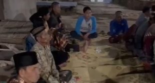 Eratkan Kerukunan dan Syukuri Kemerdekaan, Warga RT 13 dan 14 Desa Malang Gelar Malam Tirakatan