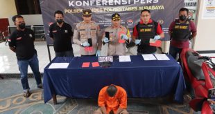 Ungkap Curanmor di Surabaya, Seorang Tukang Tambal Ban Diamankan Polisi