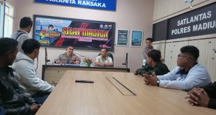 Polres Madiun Sosialisasikan Aplikasi (ILMU SEMERU) Serta Serahkan Barang Bukti Hasil Input Data BB dan Barang Temuan Ranmor Kepada Masyarakat