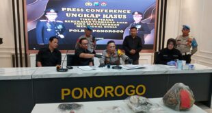 Polres Ponorogo Amankan Pelaku Tindak Kekerasan Pada Anak