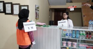 Satreskrim Polres Ponorogo Gelar Rekontrusksi Curas Di Hotel Telaga Ngebel, 63 Adegan Diperagakan Tersangka