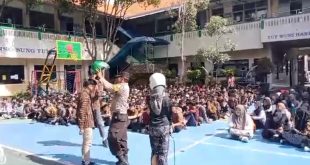 Cegah Kekerasan Remaja, Polres Magetan Sosialisasi “Stop Bad Word and Bullying”