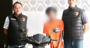 Pelaku Curanmor Hotel Cleo Surabaya Diamankan Polisi