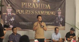 Bangun Sinergitas Dan Serap Aspirasi, Polres Sampang Gelar Ngopi Bareng Media