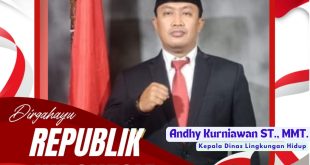 Kepala Dinas Lingkungan Hidup Mengucapkan Dirgahayu Kemerdekaan RI Ke-79