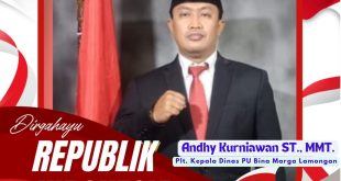 Kepala Dinas PU Bina Marga Lamongan Beserta Jajarannya Mengucapkan Dirgahayu Kemerdekaan Republik Indonesia Yang Ke-79