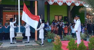 Peringati HUT RI Ke-79, Pemdes Turi Gelar Upacara Bendera