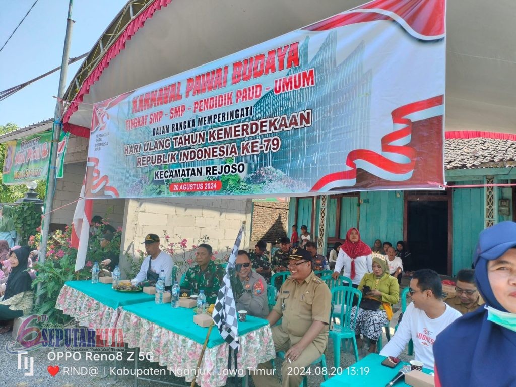 Karnaval Budaya Kecamatan Rejoso Sedot Antusiasme Warga.