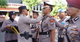 Polres Ponorogo Gelar Sertijab Kasat Lantas dan Kasat Reskrim