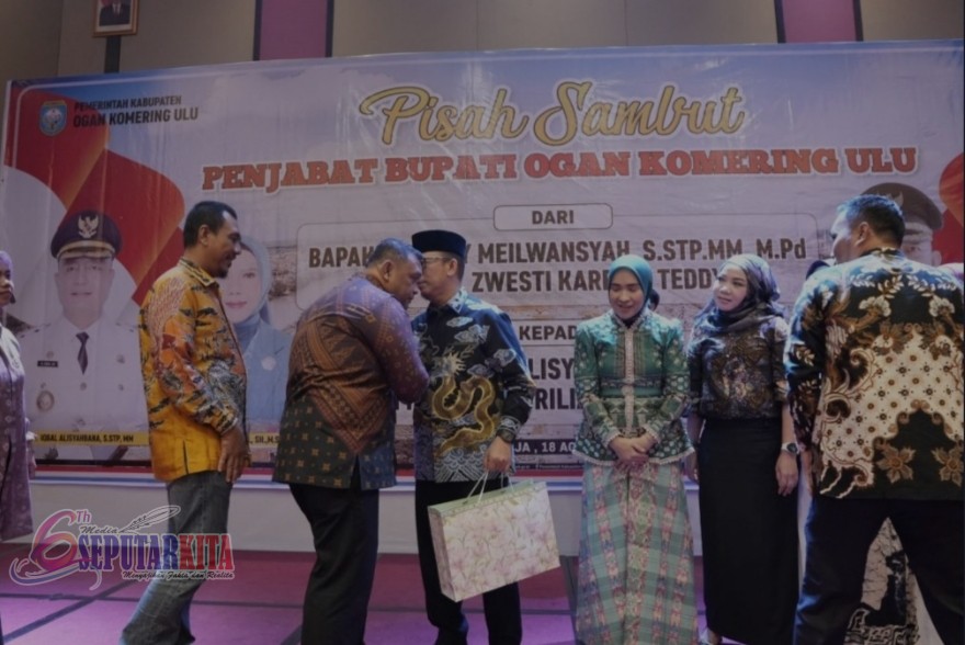 Pemerintah Kabupaten Ogan Komering Ulu (OKU) menggelar Pisah Sambut PJ Bupati OKU dari H Teddy Meilwansyah Ke Iqbal Alisyahbana