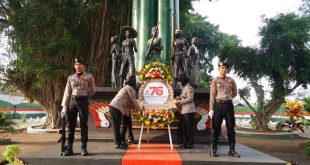 Peringati Hari Jadi Ke-76 Polwan Polres Ponorogo Gelar Ziarah Ke Makam Pahlawan