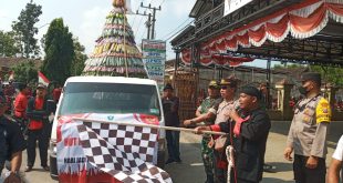 Pemdes Ngendut Bersama Warga Gelar Kirab Sedekah Budaya