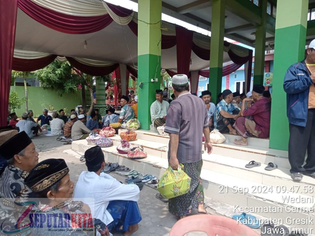 Wujud Syukur dan Lestarikan Budaya. Pemdes Wedani Gelar sedekah Bumi