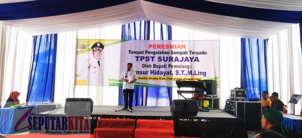 TPST Surajaya Diresmikan Bupati Pemalang