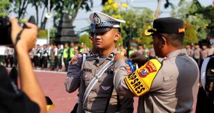 Polres Gresik Gelar Apel Pasukan Operasi Zebra Semeru 2024